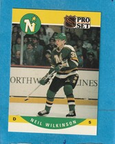 1990 Pro Set Base Set #465 Neil Wilkinson