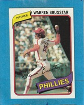 1980 Topps Base Set #52 Warren Brusstar