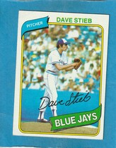 1980 Topps Base Set #77 Dave Stieb