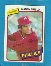 1980 Topps Base Set #90 Manny Trillo