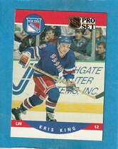 1990 Pro Set Base Set #491 Kris King