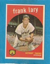 1959 Topps Base Set #393 Frank Lary