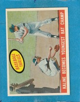 1959 Topps Base Set #463 Kaline Young Champ