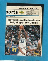 1993 Upper Deck SE Electric Court #204 Dallas Mavericks
