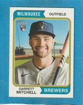 2023 Topps Heritage #95 Garrett Mitchell