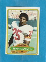 1980 Topps Base Set #451 Benny Malone