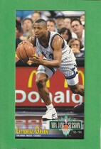 1993 Fleer NBA Jam Session #158 Litterial Green