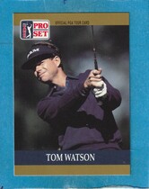 1990 Pro Set PGA Tour #4 Tom Watson