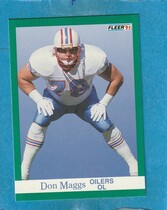 1991 Fleer Base Set #66 Don Maggs