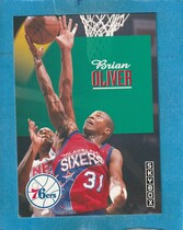 1992 SkyBox Base Set #185 Brian Oliver