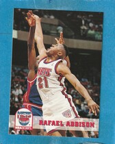 1993 NBA Hoops Hoops #136 Rafael Addison