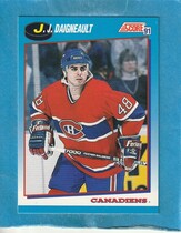 1991 Score Canadian (Bilingual) #520 J.J. Daigneault