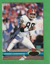 1991 Stadium Club Base Set #105 Reggie Langhorne