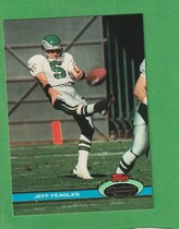 1991 Stadium Club Base Set #147 Jeff Feagles