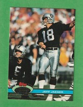 1991 Stadium Club Base Set #221 Jeff Jaeger