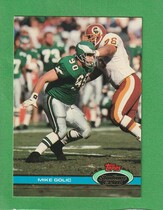 1991 Stadium Club Base Set #382 Mike Golic