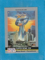 1990 Pro Set Theme Art #14 Super Bowl XIV