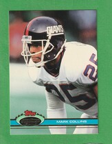 1991 Stadium Club Base Set #463 Mark Collins