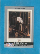1990 Pro Set Theme Art #15 Super Bowl XV