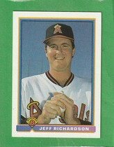 1991 Bowman Base Set #198 Jeff Richardson