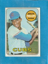 1969 Topps Base Set #372 Adolfo Phillips