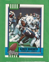 1990 Topps Traded #7T Alonzo Highsmith