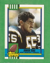 1990 Topps Traded #28T Junior Seau