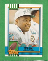 1990 Topps Traded #113T Keith Sims