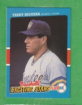 1988 Fleer Exciting Stars #21 Teddy Higerua