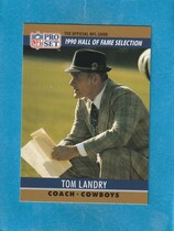 1990 Pro Set Base Set #28 Tom Landry