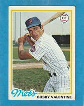 1978 Topps Base Set #712 Bobby Valentine