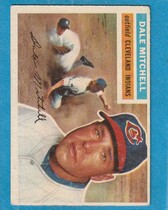 1956 Topps Base Set #268 Dale Mitchell