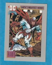 1992 Impel DC Comics Cosmic #55 Hawk