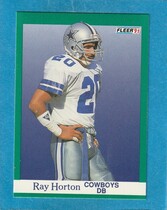 1991 Fleer Base Set #231 Ray Horton