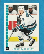 1993 Score Base Set (American) #183 Johan Garpenlov