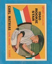 1960 Topps Base Set #139 Carl Mathias