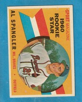 1960 Topps Base Set #143 Al Spangler