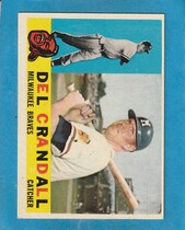 1960 Topps Base Set #170 Del Crandall