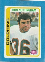 1978 Topps Base Set #162 Don Nottingham
