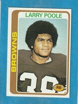 1978 Topps Base Set #184 Larry Poole