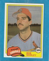 1981 Topps Traded #829 Bob Shirley