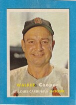 1957 Topps Base Set #380 Walker Cooper