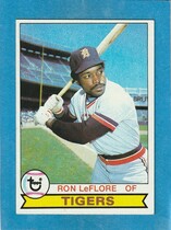 1979 Topps Base Set #660 Ron LeFlore