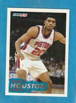 1993 Fleer Base Set #282 Allan Houston