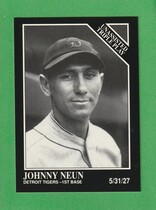 1991 Conlon TSN #204 Johnny Neun