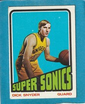 1972 Topps Base Set #136 Dick Snyder