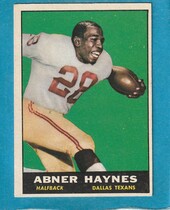 1961 Topps Base Set #133 Abner Haynes