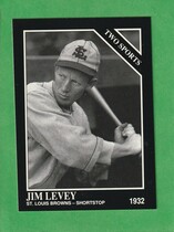 1992 Conlon TSN #395 Jim Levey