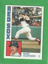 1984 Topps Base Set #56 Gary Allenson