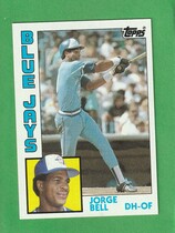 1984 Topps Base Set #278 Jorge Bell